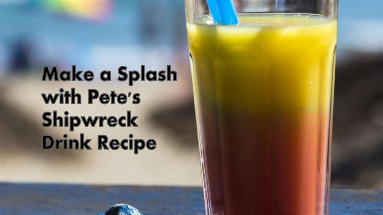 Peg Leg Pete's Shipwreck Drink Recipe
